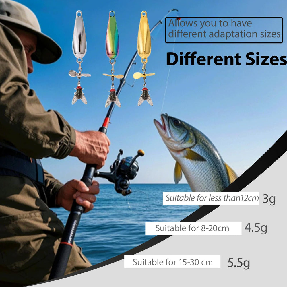 Rear-weighted design promotes long casting distance