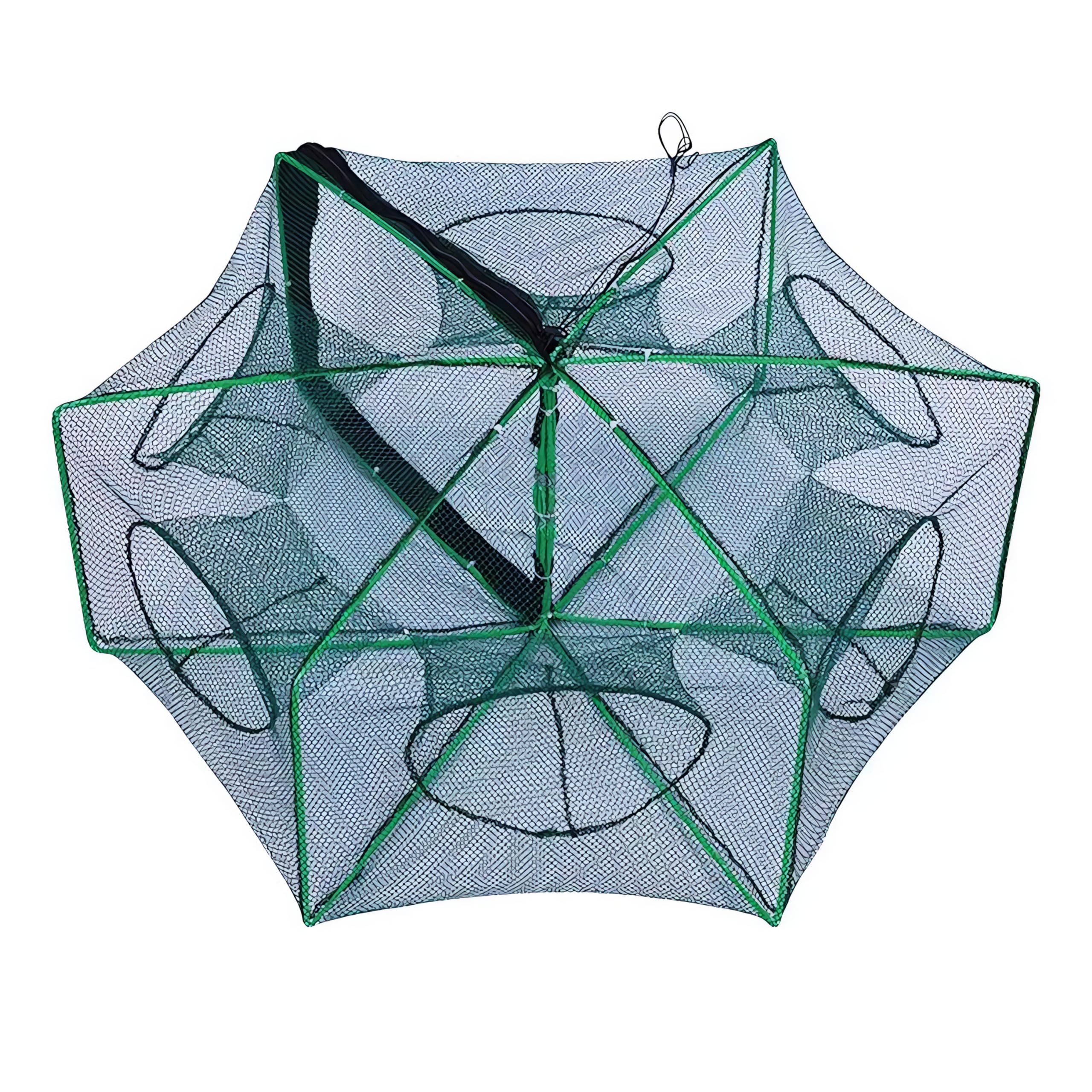 Open Easy Big Foldable Bait Trap showing 360-degree design
