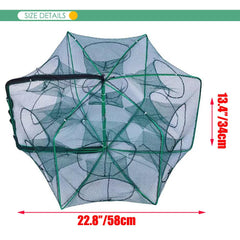 EASY BIG Foldable Bait Trap open with 360° design catching prey