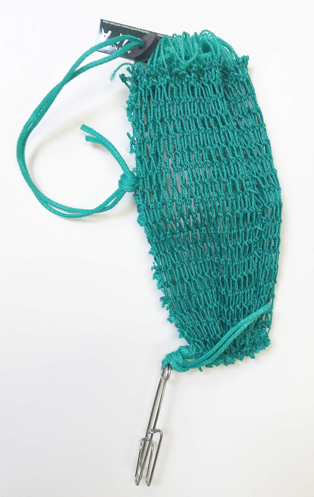 Close-up of easy-to-clean crab trap bait bag