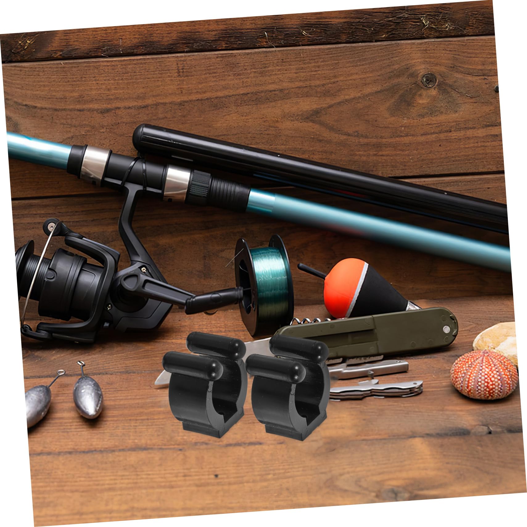 black finish complements home, office, or shop setups