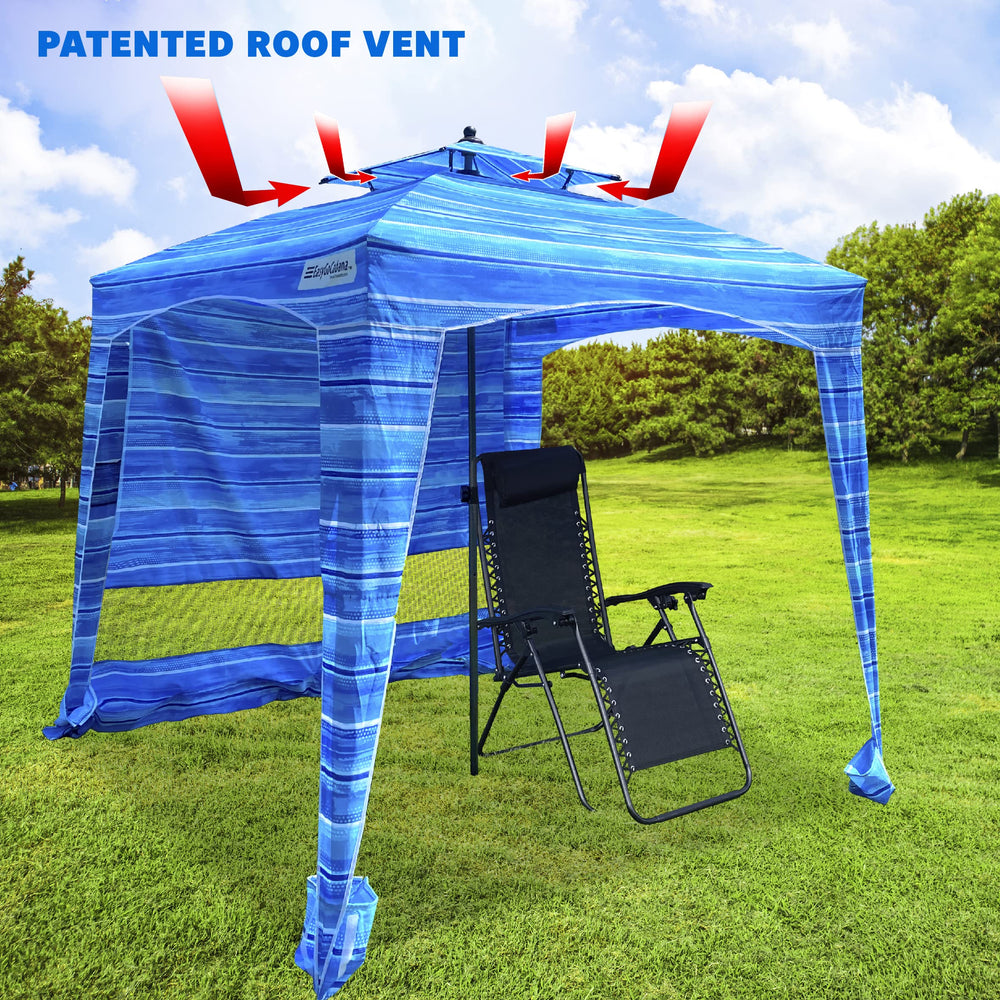 Easy Go Cabana Beach Blue ideal for family outdoor use