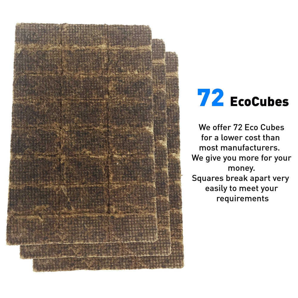 EasyGo Eco Cubes fire starter for campfire lighting, outdoor warmth