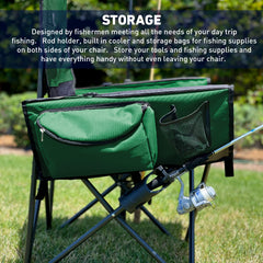 Back of EasyGo chair features a ruler for measurements