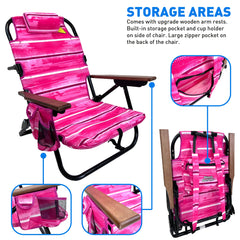 EasyGo Product pink chair padded pillow closeup for neck support