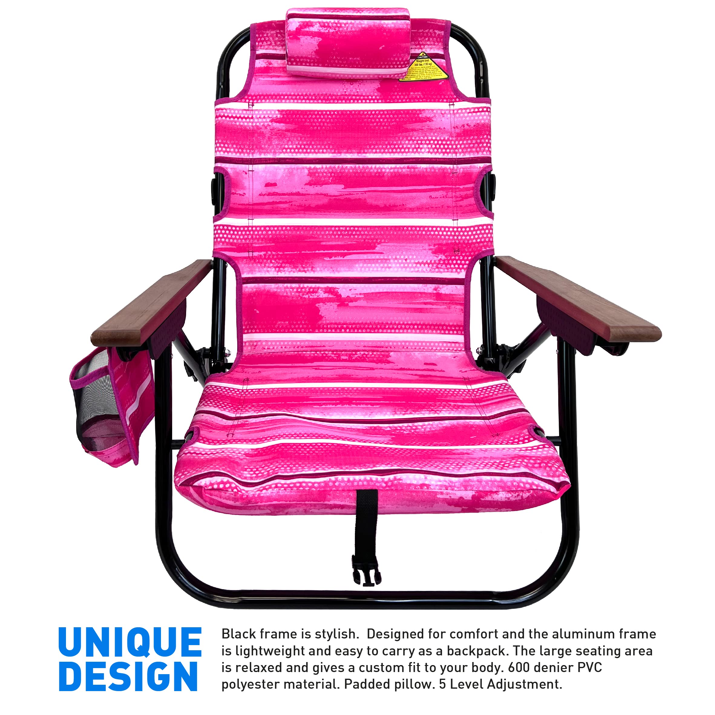EasyGo Product pink two‑pack for convenient beach trips