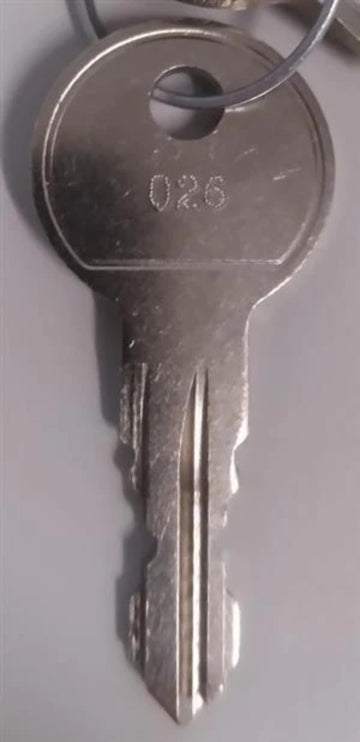 EasyKeys car top carrier key for easy gear access.
