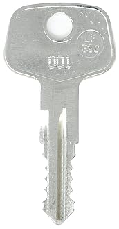 EasyKeys replacement key for Thule 126, ready for your roof rack.