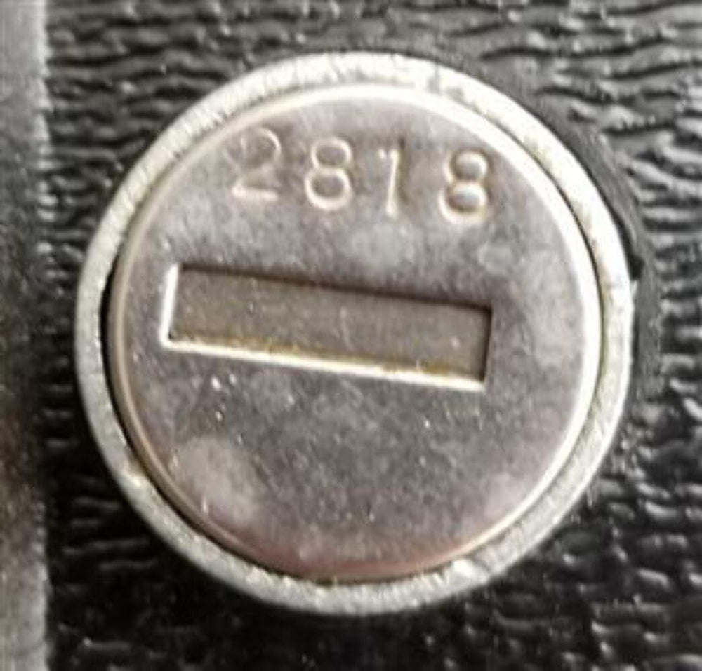 Key shows lock face code to verify correct match quickly