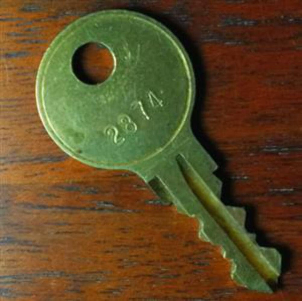 EasyKeys Thule 2872 key on ring ready for carry