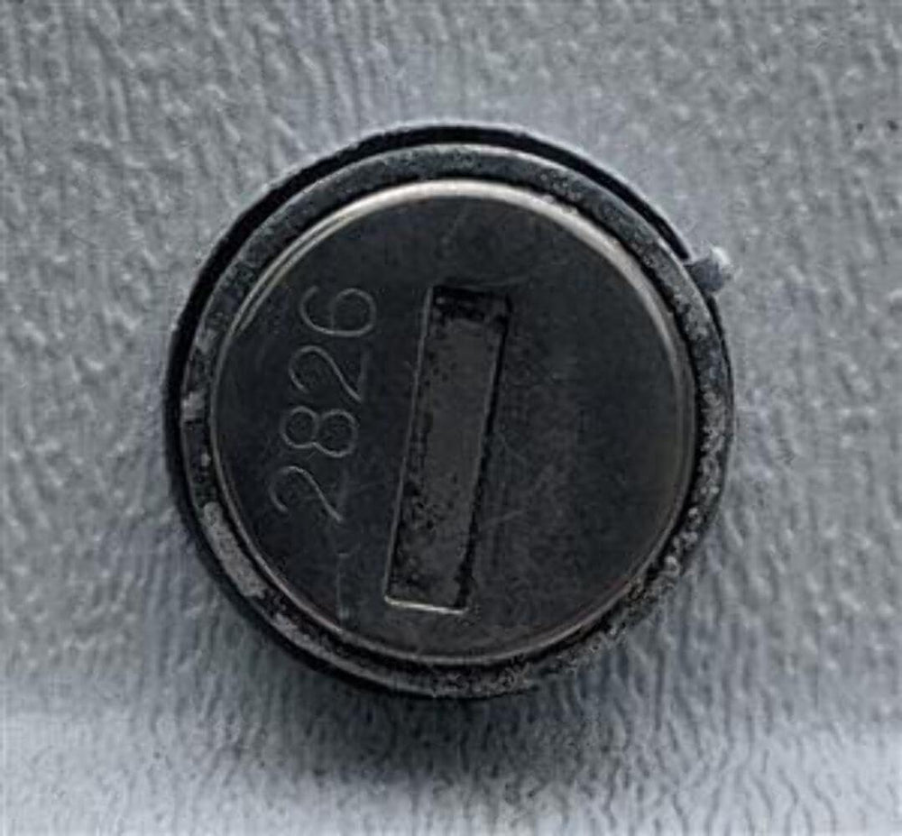 EasyKeys Thule 2872 lock face stamp confirms compatible code