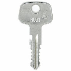 EasyKeys Thule N153 replacement key ready for quick access and use