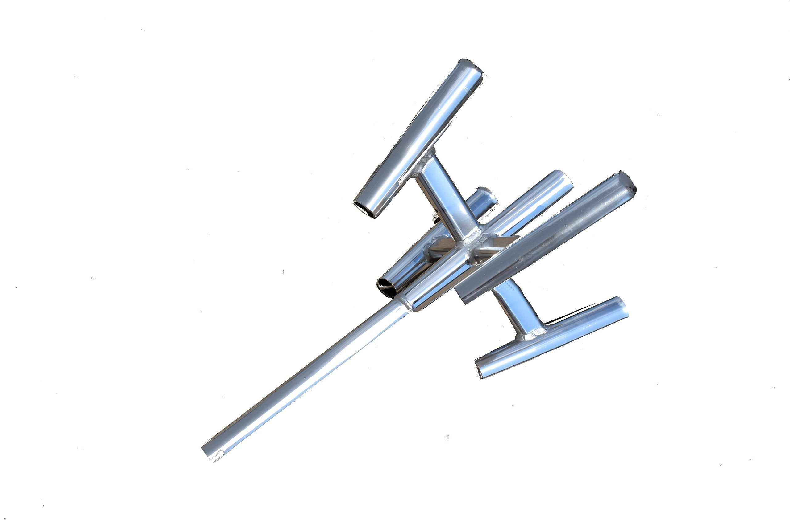 EatMyTackle kite fishing rod holder with gunwale mount, secure up to five rods.