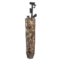 Eberlestock Side Scabbard Bolt Sniper Skye left view for fast rifle access.