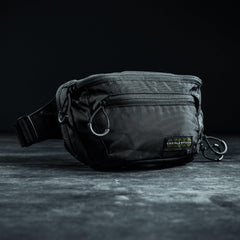 Eberlestock Bando Bag interior mesh pocket shows organized compartments for small items.