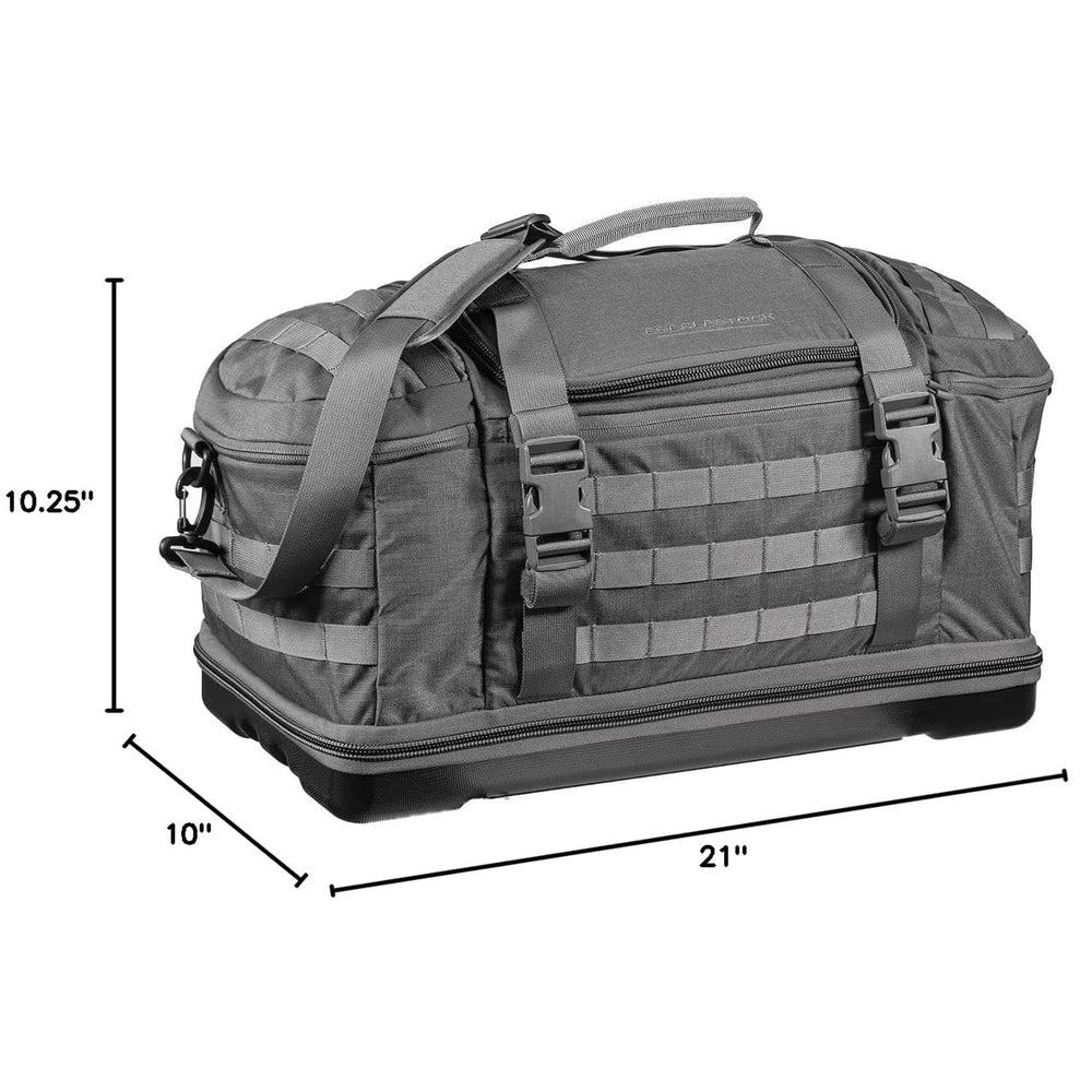 The Eberlestock Bang-Bang Range Bag durable, dust-resistant coverage for rough range environments.