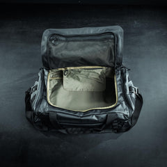Eberlestock Hyllus duffel bag water-resistant materials.