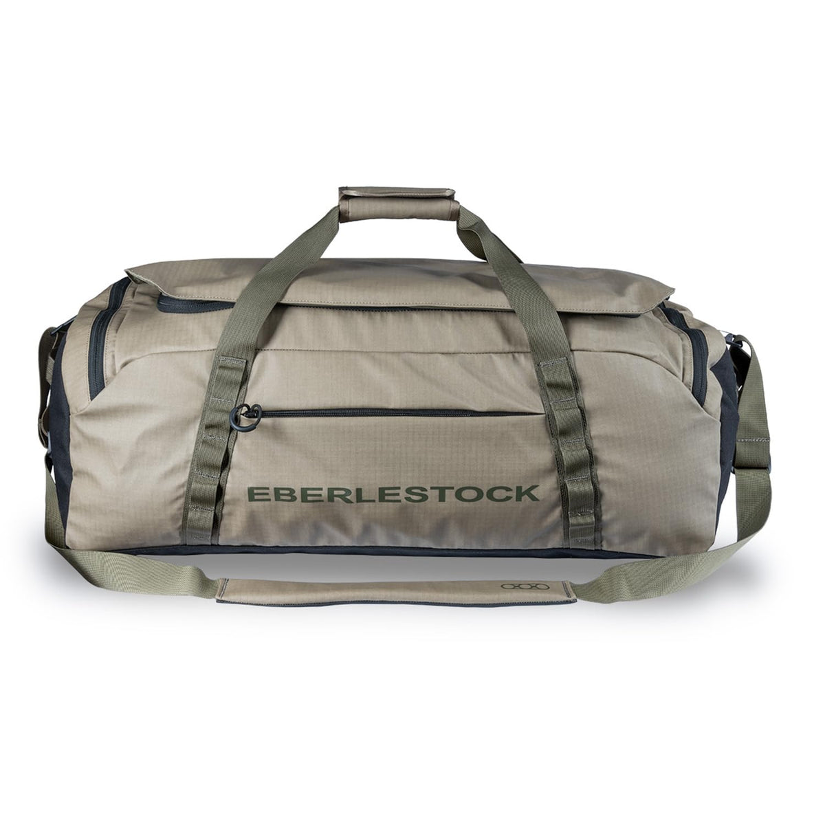 Eberlestock Hyllus Duffel water-resistant exterior protects gear during travel.