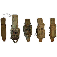 Eberlestock Skycrane II LP1 MultiLid demonstrates removable lid for adaptable cargo access.