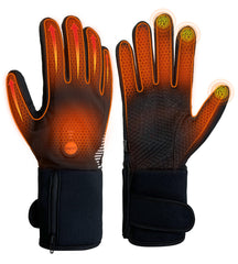 EBOSSOM heated glove liner with full-hand coverage for complete warmth from palm to fingertips