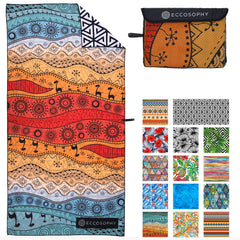 ECCOSOPHY Marrakesh towel sand-free fabric for pristine beach days