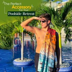 ECCOSOPHY Marrakesh towels dry three times faster than standard towels