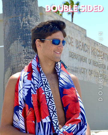ECCOSOPHY quick-dry towel dries fast for swimming, surfing and water sports.