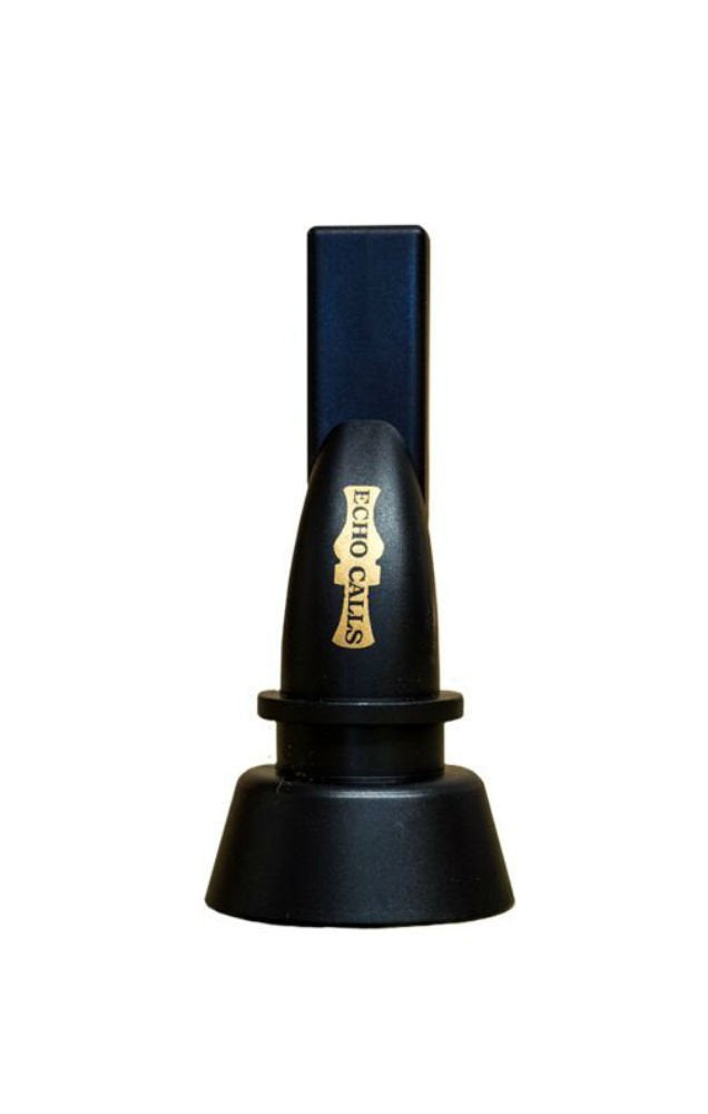 Echo Calls 3-in-1 Whistle Black, compact signaling for outdoor activities.