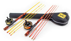 ECHO Gecko Trout #5 Kit with Rod, Reel and Case for Kids
