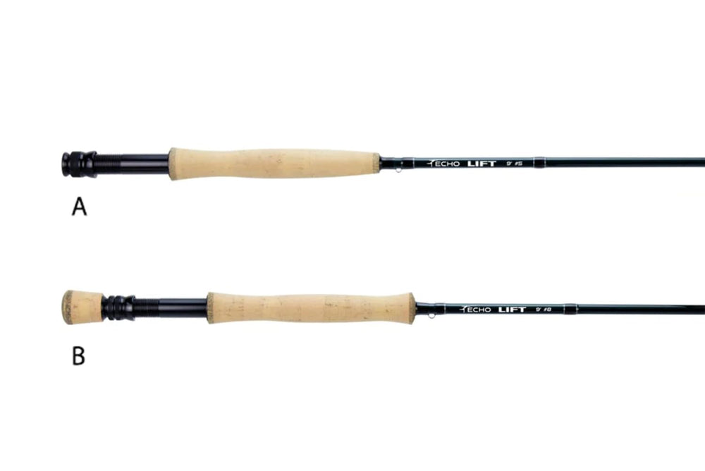 Full ECHO Lift KIT 690 setup with lift, rod, reel, and case