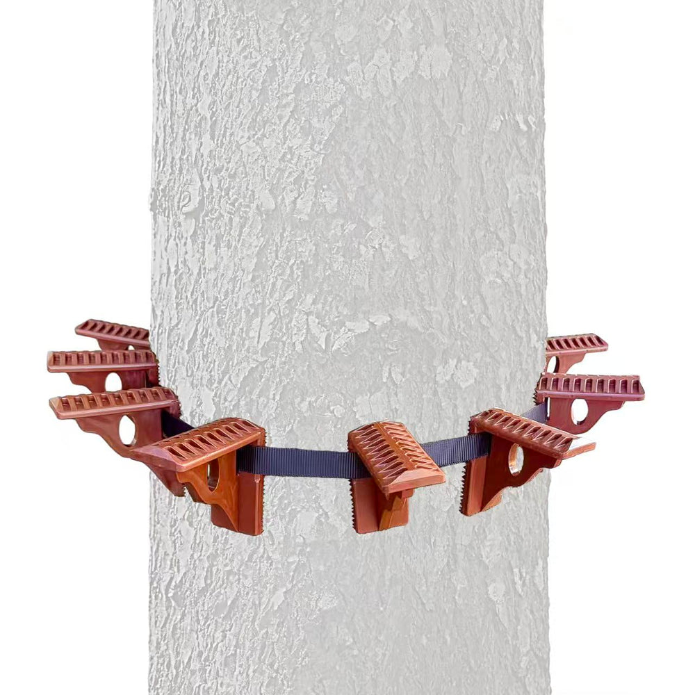 Echo Ridge saddle platform with rope ladder demonstrates easy ascent and quick access.