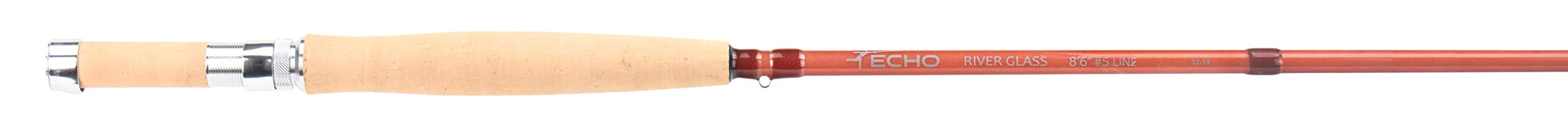 Echo River Glass Fly Rod 6-9 Seductive Caramel finish, ideal for delicate small-stream casting