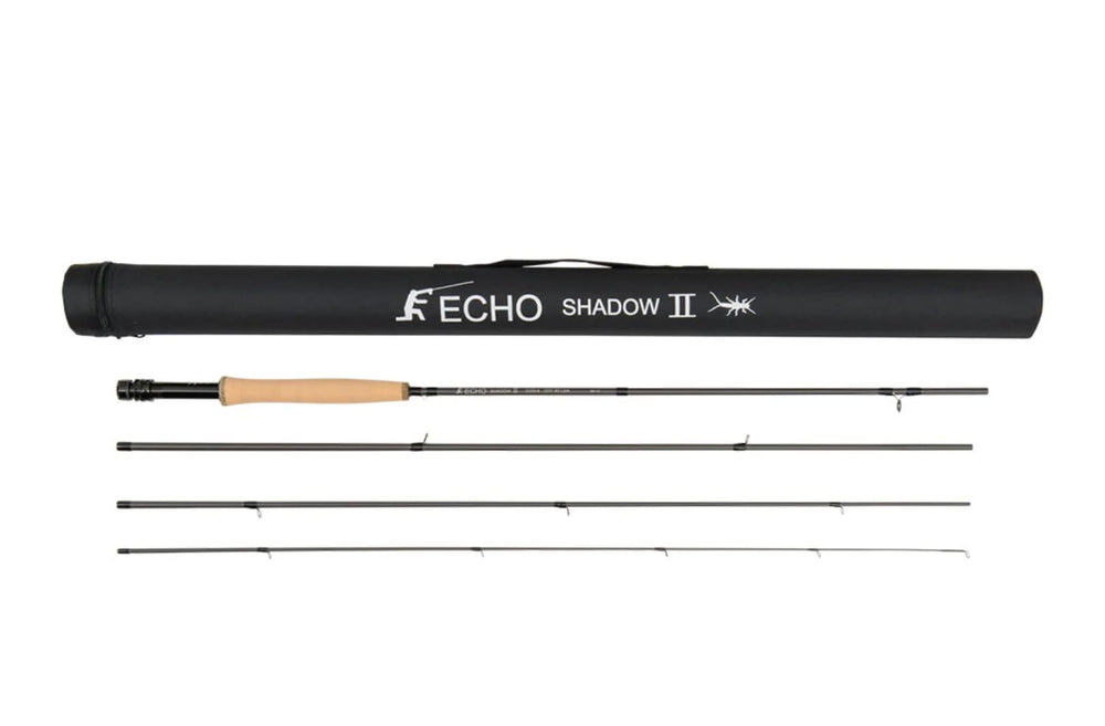 Echo Shadow II Fly Rod, 10ft 3wt, highly sensitive for precise Euro Nymphing presentations.