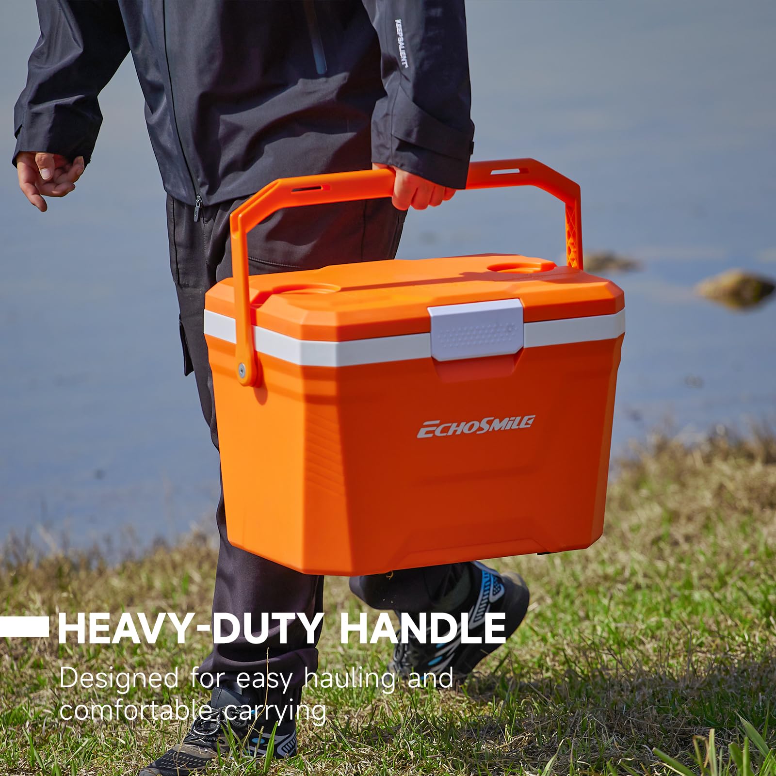 EchoSmile Ultra-Light cooler cup-holders provide upright drinks during travel.