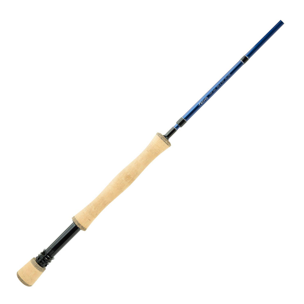 Echo Trip Trout 5-9ft rod in case, compact travel packing for trout fishing trips.