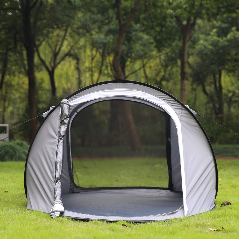 EchoSmile tent with portable carry bag for easy transport and storage.