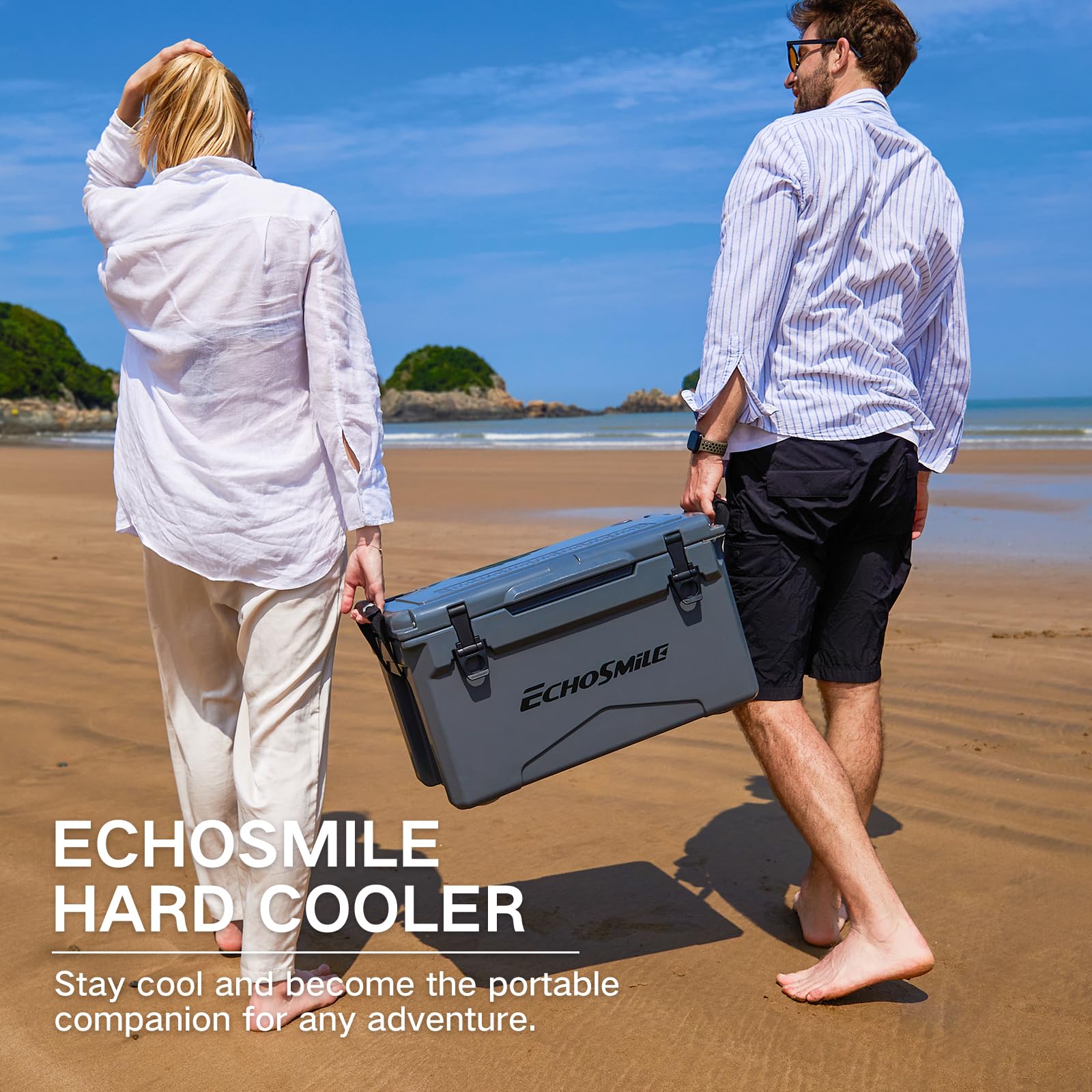 EchoSmile cooler sizes and colors offer options for varied adventures.