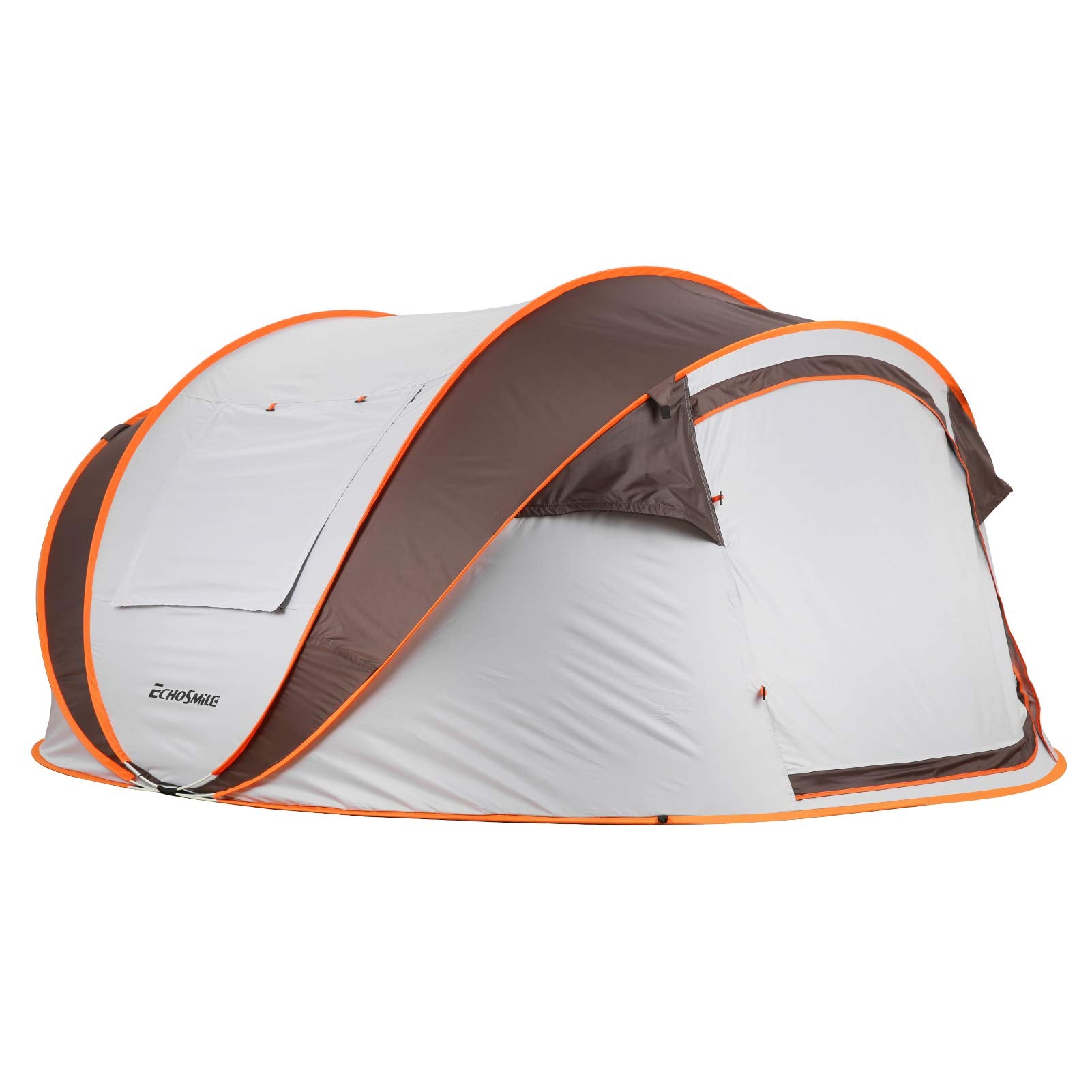 EchoSmile family camping setup outdoors illustrating shared space.