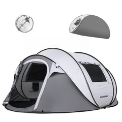 EchoSmile instant pop-up tent opens in seconds for effortless outdoor setup.