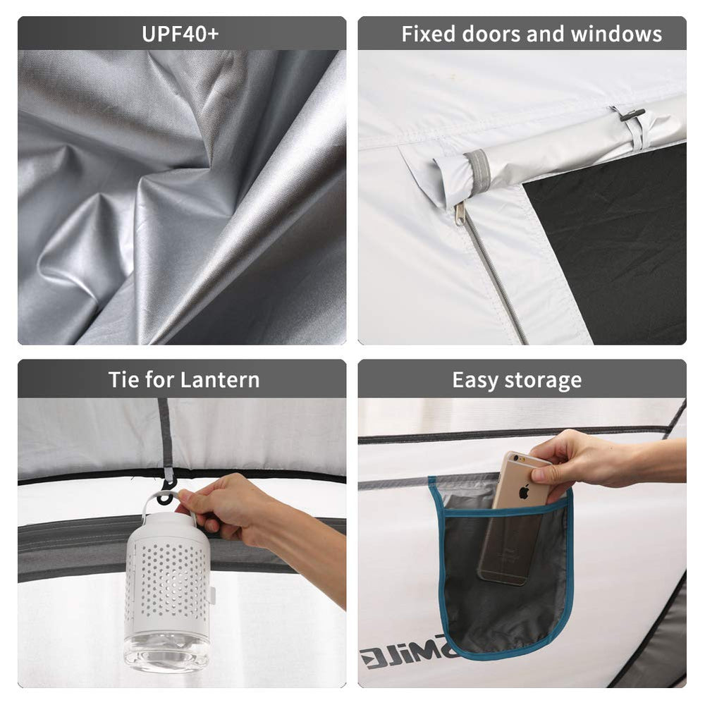 EchoSmile pop-up tent carry bag for easy transport and packing.