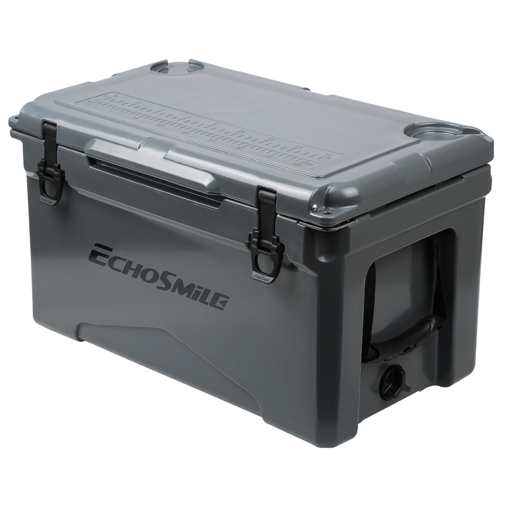 EchoSmile rotomolded cooler exterior with UV resistance for long outdoor use.