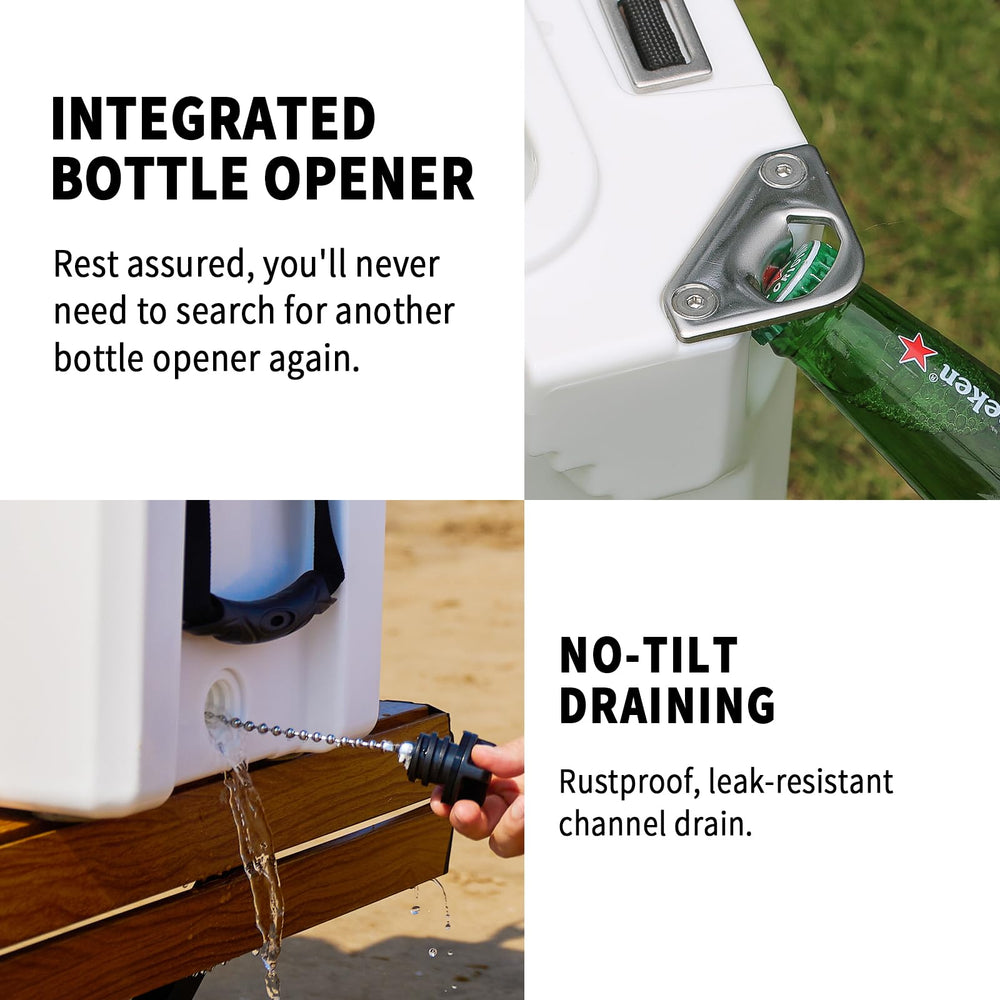 EchoSmile unbreakable silicone latches secure contents during rugged travel.