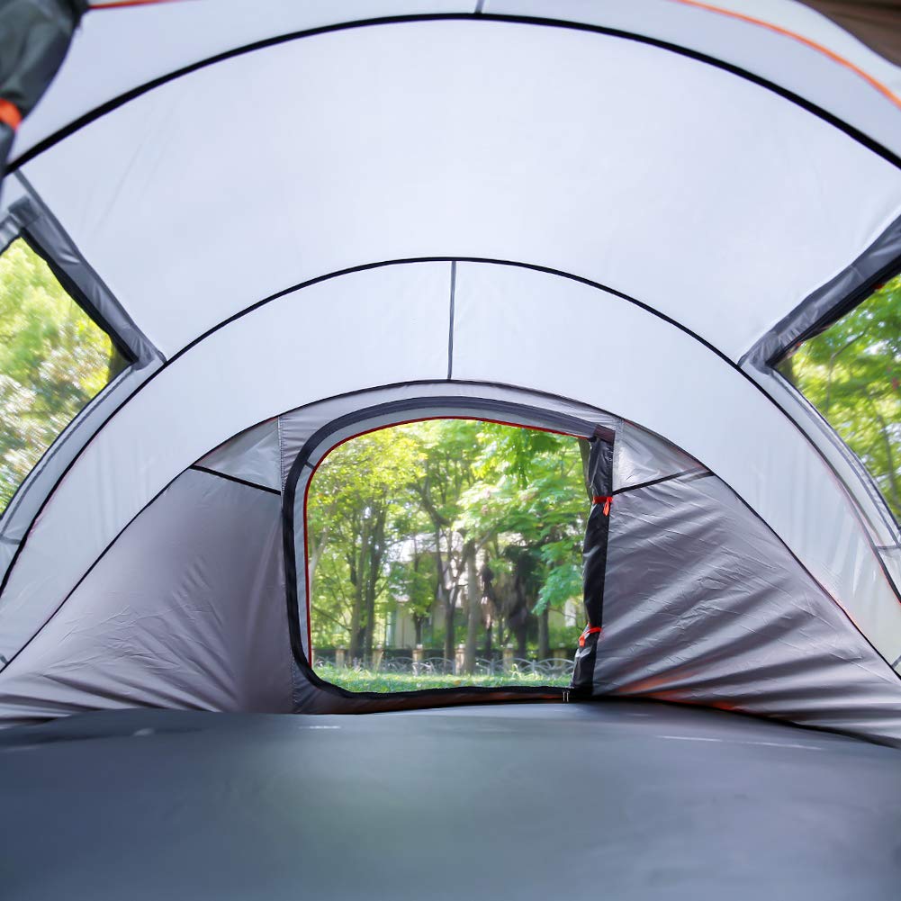 EchoSmile carry bag with tent demonstrates easy transport and organized storage.