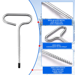 Ice fishing tent nails 4 pieces stainless steel