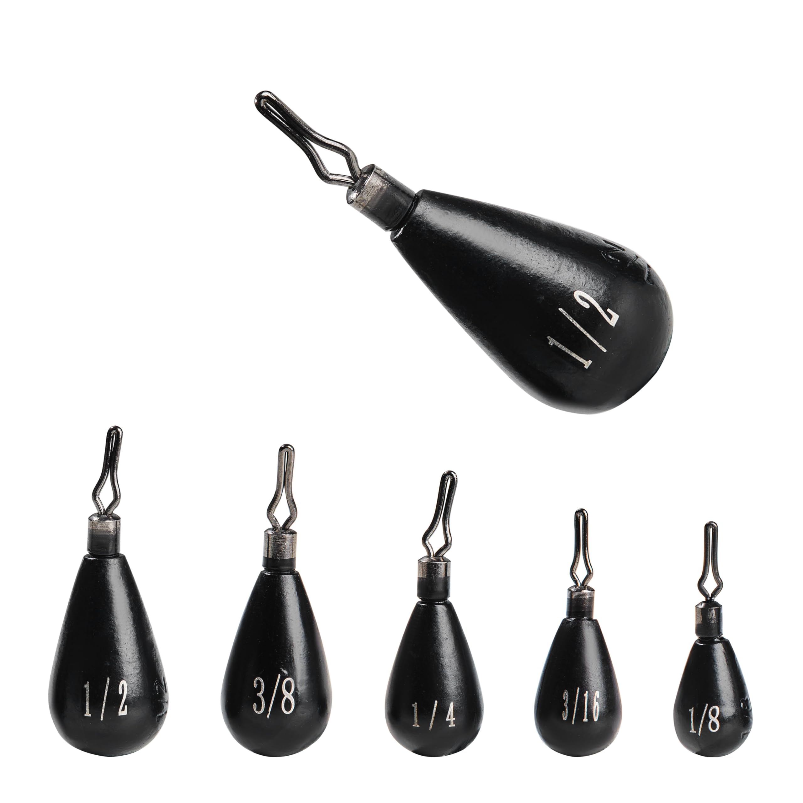 Eco-friendly tungsten weights 10-pack