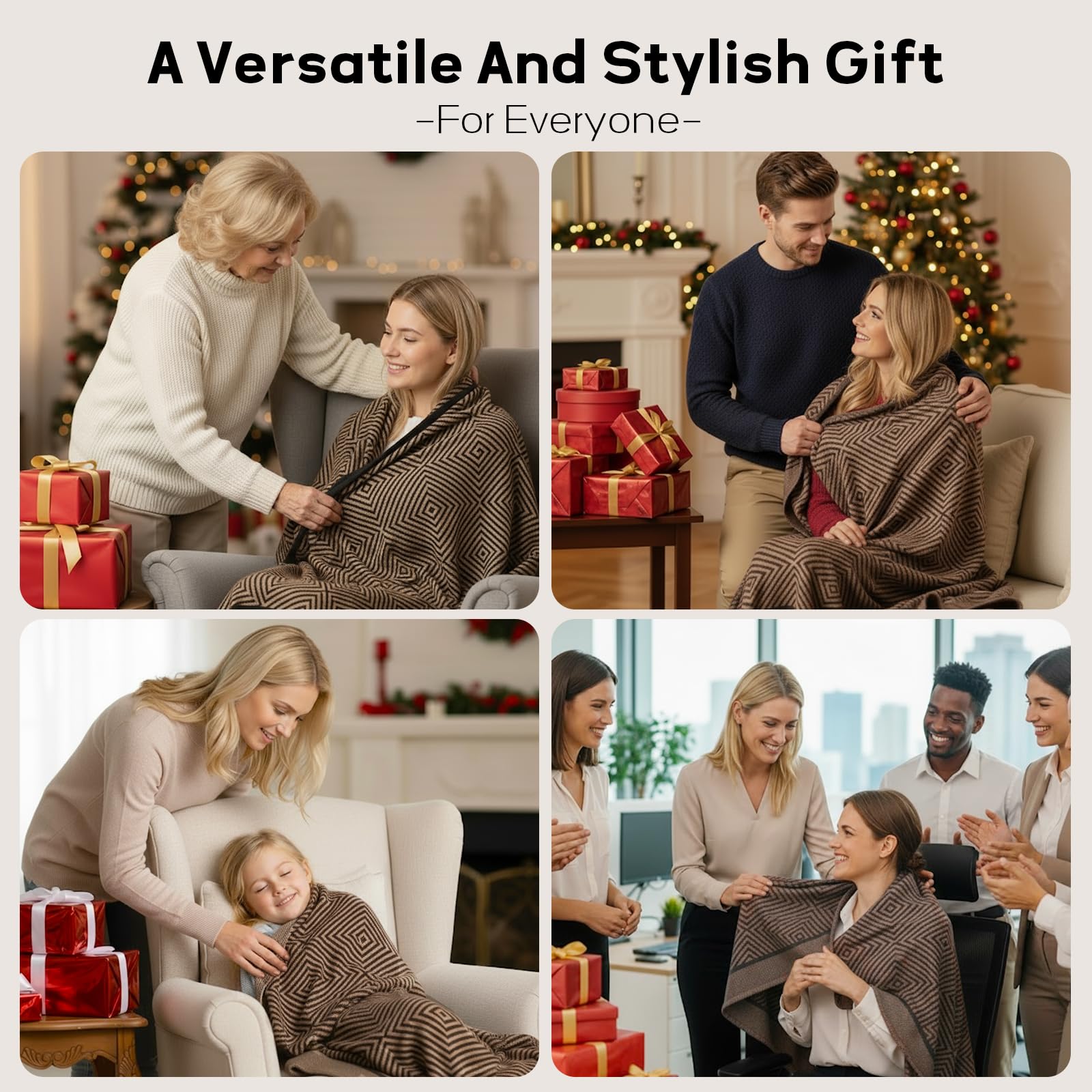 ECONVCE gift-ready travel blanket perfect for travelers and gifting occasions.
