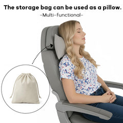 ECONVCE knit travel blanket highlights breathable knit for comfortable warmth.