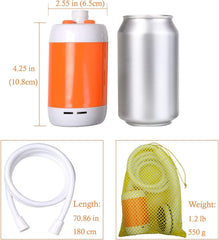 EcoTrek shower with adjustable water flow for low and high output