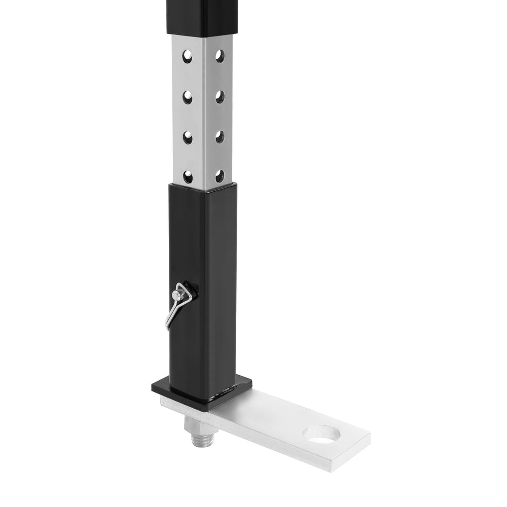 ECOTRIC adjustable-height loader enables convenient loading on taller vehicles.