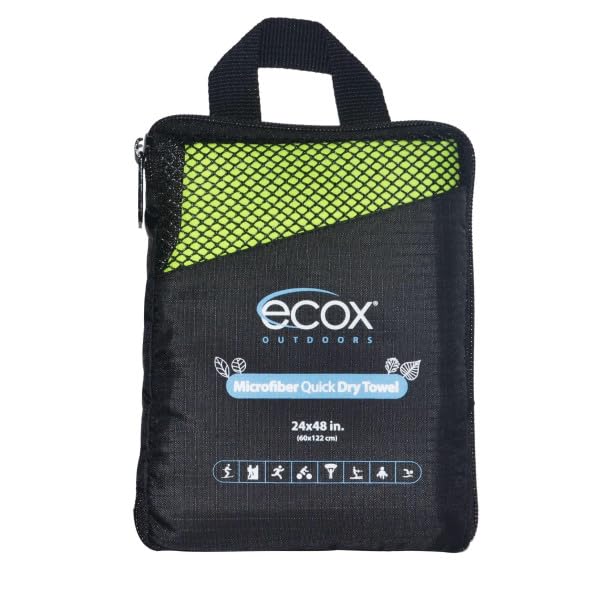 ecox Outdoors mesh bag packaging for quick drying and storage